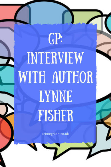 Title Image: Guest post: Interview with author Lynne Fisher.  Image: Graphic of speechbubbles